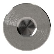Riegler Vis de fermeture, empreinte hexagonale, collerette, G 1/8, SW 5, ES 1.4571-2