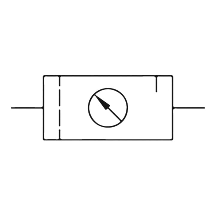 Riegler Wartungseinheit 2-tlg. »FUTURA«, MBeh., BG4, G3/4, 0,5-16 bar, VA