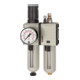 Riegler Wartungseinheit 2-tlg. »FUTURA«, PC, BG 2, G 3/8, 0,5-10 bar, HA-1