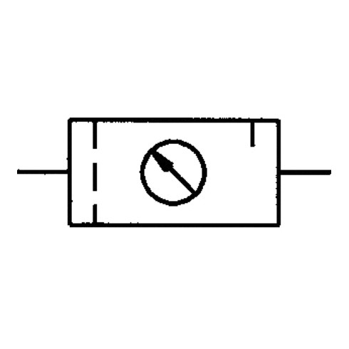 Riegler Wartungseinheit 2-tlg. »multifix« mit Metallbehälter, BG 1, G 3/8