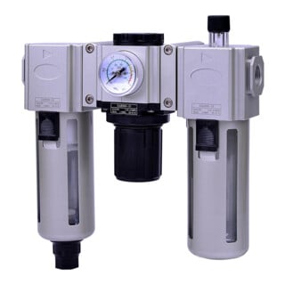 Riegler Wartungseinheit 3-tlg. »GA«, PC-Beh., BG 400, G1/2, 1,5-9 bar, HA