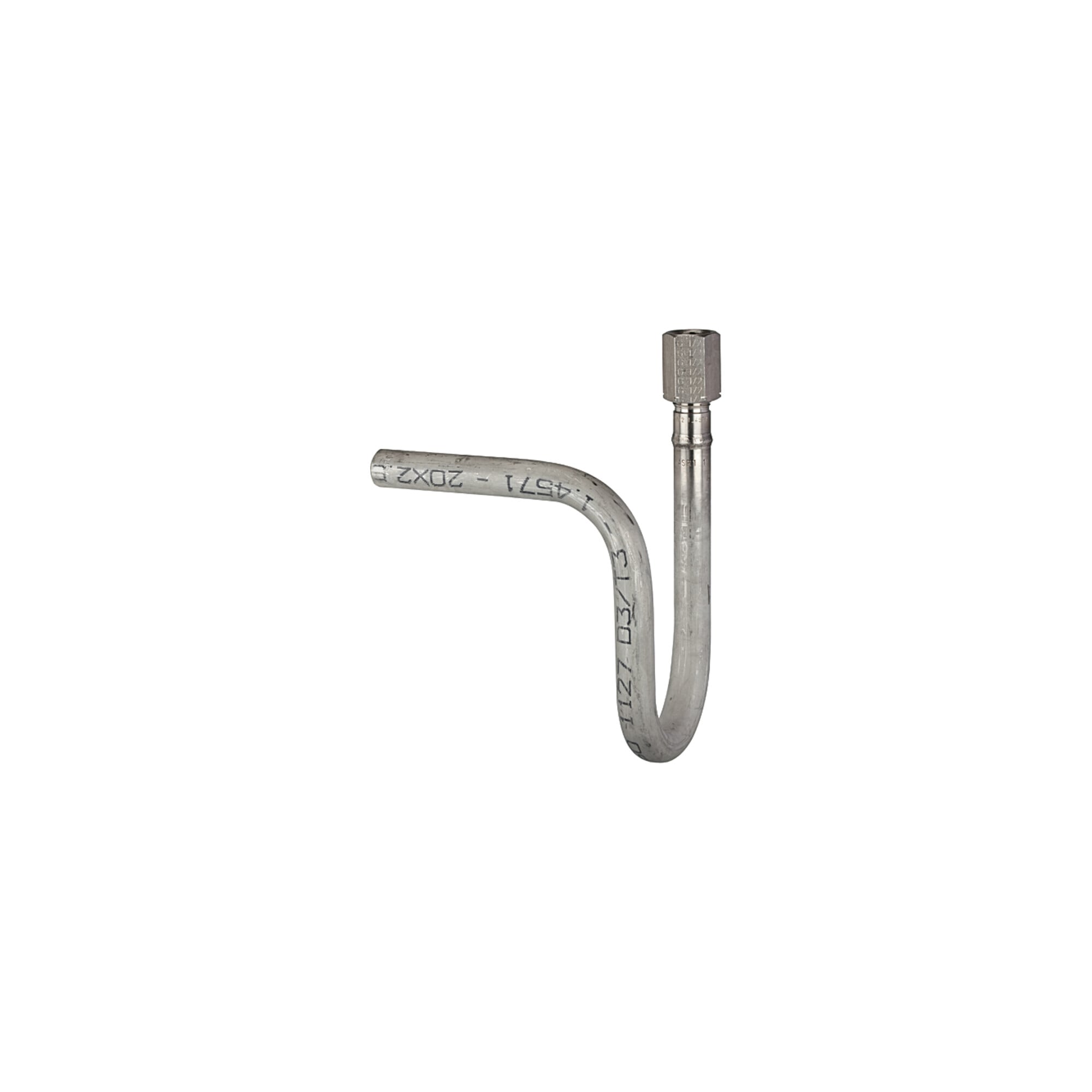 Riegler Wassersackrohr in U-Form, Schweißanschluss, G 1/2, CrNi-Stahl
