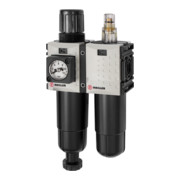 Riegler WE 2 pcs. »FUTURA-mini«, boîtier métal, manomètre compact, G 1/4, 0,5-8, HA-1