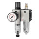 Riegler WE 2-tlg. »FUTURA-mini«, PC-Beh., Standardmano, G 1/4, 0,5-8, HA-1