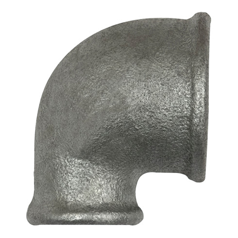 Riegler Winkel 90, 90 °, IG/IG, red. Rp 1 1/4, Rp 1, Temperguss verzinkt