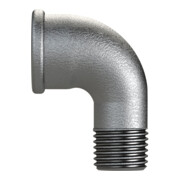 Riegler Winkel 92, 90°, IG/AG, Rp/R 1/2, schwarzer Temperguss feuerverz.-4