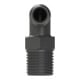 Riegler Winkel-Einschraubstutzen, R 3/8 a., für Schlauch LW 6 mm, PA 6