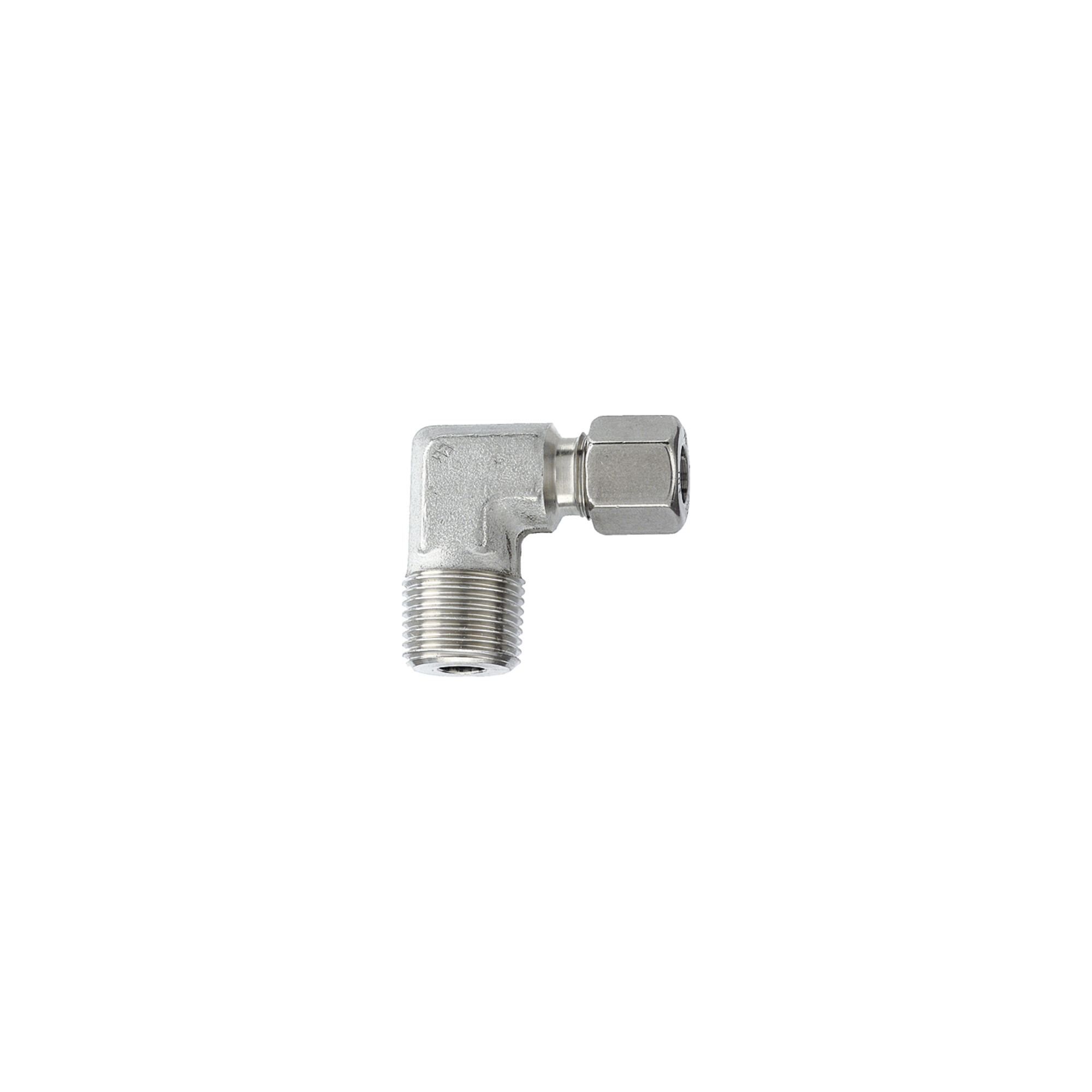 Riegler Winkel-Einschraubverschr., R 1/8 a., Rohr-Ã ̃ 6, ES 1.4571, 100bar