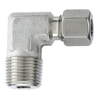 Riegler Winkel-Einschraubverschr., R 1/8 a., Rohr-Ã˜ 6, ES 1.4571, 100bar