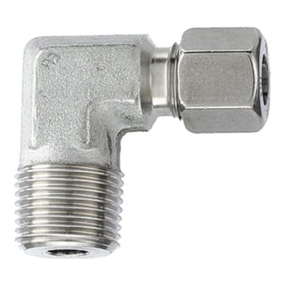 Riegler Winkel-Einschraubverschr., R 1/8 a., Rohr-Ã˜ 6, ES 1.4571, 100bar