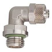 Riegler Winkel-Einschraubverschraubung, drehbar, G 1/4 a., FKM, Schl. 6/4-1