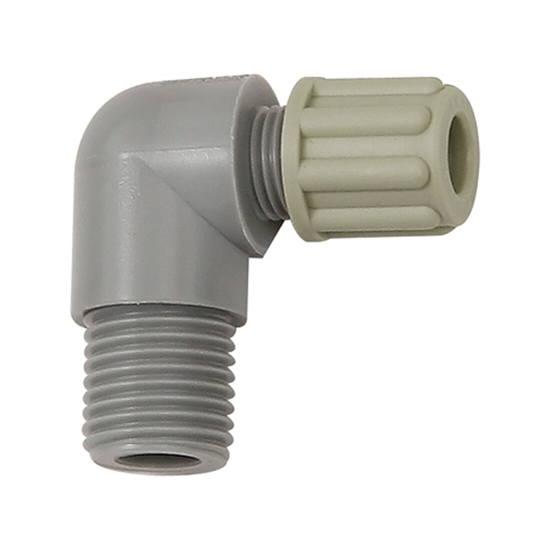 Riegler Winkel-Einschraubverschraubung G 3/8 a., für Schlauch 9/12 mm, PA