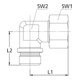 Riegler Winkel-Einschraubverschraubung M14x1,5a., Rohr-A-Ã˜10, Stahl verz.