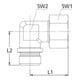 Riegler Winkel-Einschraubverschraubung M14x1,5a., Rohr-A-Ã˜10, Stahl verz.