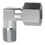 Riegler Winkel-Einschraubverschraubung, NPT 3/8 a., Rohr-Ã˜ 8, Stahl verz.-1