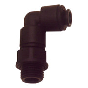 Riegler Winkel-Einschraubverschraubung POM, G 3/8 a., für Schlauch-Ã˜ 15