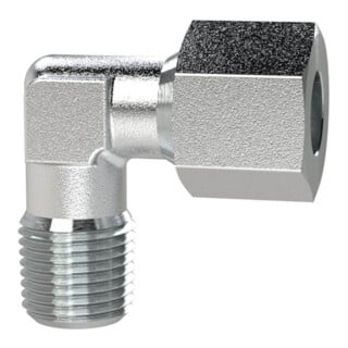 Riegler Winkel-Einschraubverschraubung, R 1/2 a., Rohr-Ã˜ 12, Stahl verz., WEVR1212SST
