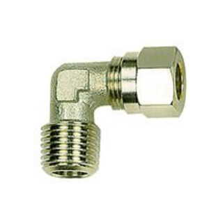Riegler Winkel-Einschraubverschraubung, R 1/8 a., Rohr-Außen-Ã˜ 6