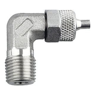 Riegler Winkel-Einschraubverschraubung, R 1/8 a., Schlauch 8/6, ES 1.4571