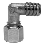 Riegler Winkel-Einschraubverschraubung, R 3/4 a., Rohr-Ã˜ 22, Stahl verz.