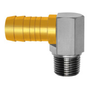 Riegler Winkel-Gewindetülle 90°, R 1/2 AG, Schlauchanschluss 19 mm, GTWR12S19-1