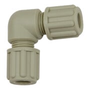 Riegler Winkel-Schlauchverbindung, für Schlauch 6/8 mm, PP-1