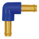 Riegler Winkel-Schlauchverbindungsstutzen, für Schlauch LW 4 mm, Ms/POM