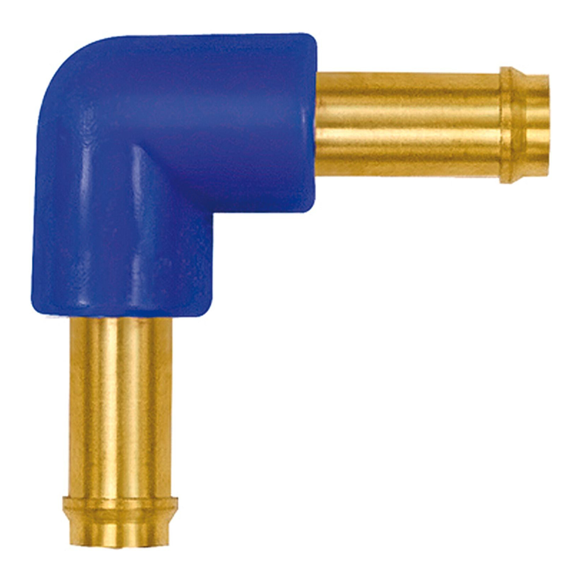 Riegler Winkel-Schlauchverbindungsstutzen, für Schlauch LW 6 mm, Ms/POM