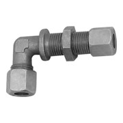 Riegler Winkel-Schottverschraubung, Rohr-Außen-Ã˜ 8 mm, Stahl verzinkt, V 181