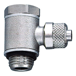 Riegler Winkel-Schwenkverschraubung, O-Ring, G 1/8 a., für Schlauch 8/6