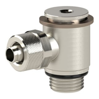 Riegler Winkel-Schwenkverschraubung, O-Ring, G 3/8 a., für Schlauch 12/10