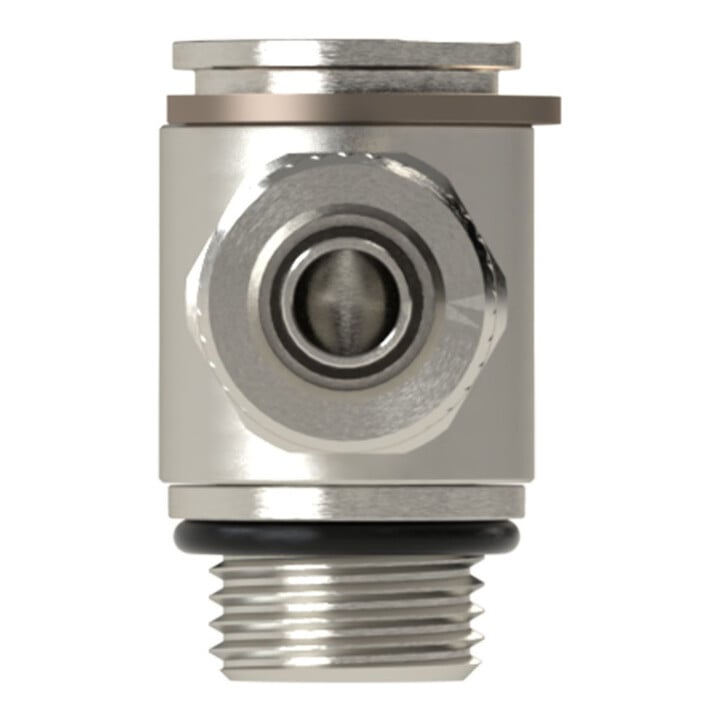 Riegler Winkel-Schwenkverschraubung, O-Ring, G 3/8 a., für Schlauch 12/10