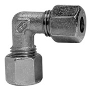 Riegler Winkel-Verschraubung, Rohr-Außen-Ã˜ 10 mm, Stahl verzinkt, V 76-1