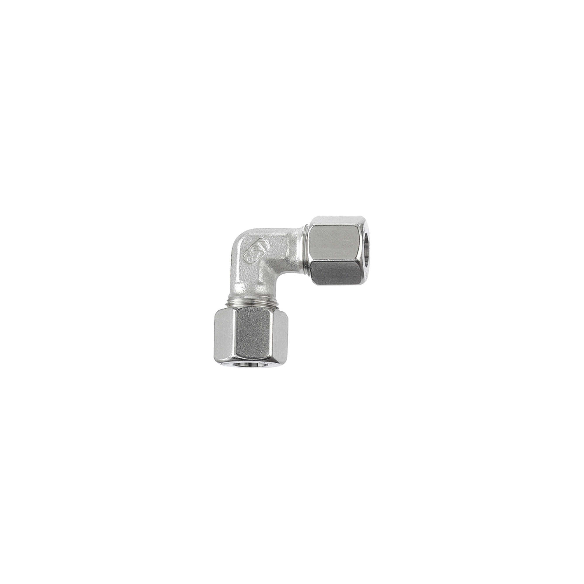 Riegler Winkel-Verschraubung, Rohr-Außen-Ã ̃ 6 mm, Edelstahl 1.4571, 100bar