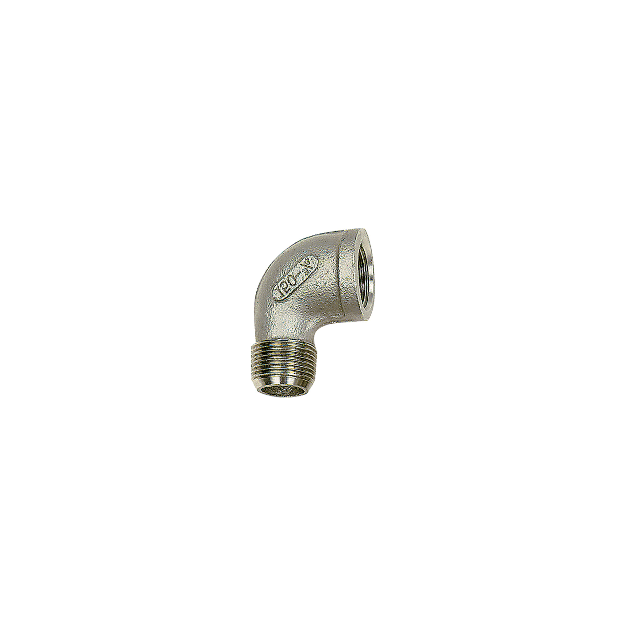 Riegler Winkelstück 90°, IG/AG Rp 3/4, R 3/4, ES 1.4408