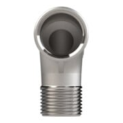 Riegler Winkelstück 90°, IG/AG Rp 3/8, R 3/8, ES 1.4408-2
