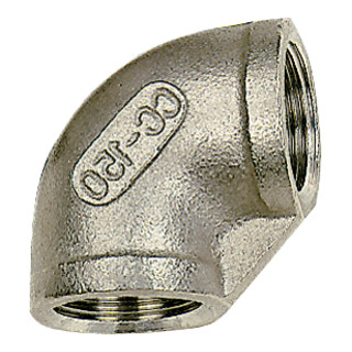 Riegler Winkelstück 90°, innen/innen, Rp 1/4, Edelstahl 1.4408