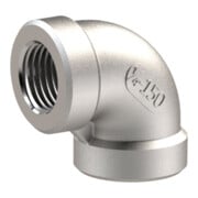 Riegler Winkelstück 90°, innen/innen, Rp 1, Edelstahl 1.4408-1