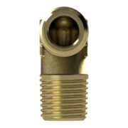 Riegler Winkelstück, außen/außen, R 1/8, SW 10, Messing blank-2