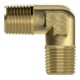 Riegler Winkelstück, außen/außen, R 1/8, SW 10, Messing blank