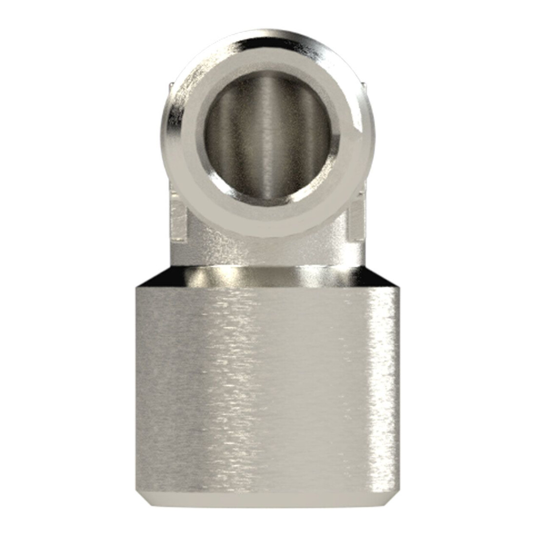 Riegler Winkelstück, innen/außen, G/R 1/4, SW 13, Messing vernickelt