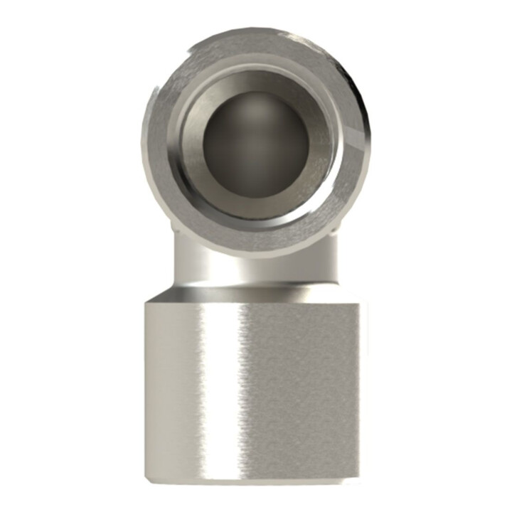 Riegler Winkelstück, innen/innen, G 1/2, SW 21, Messing vernickelt