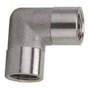 Riegler Winkelstück, innen/innen, G 1/4, Edelstahl 1.4404-1