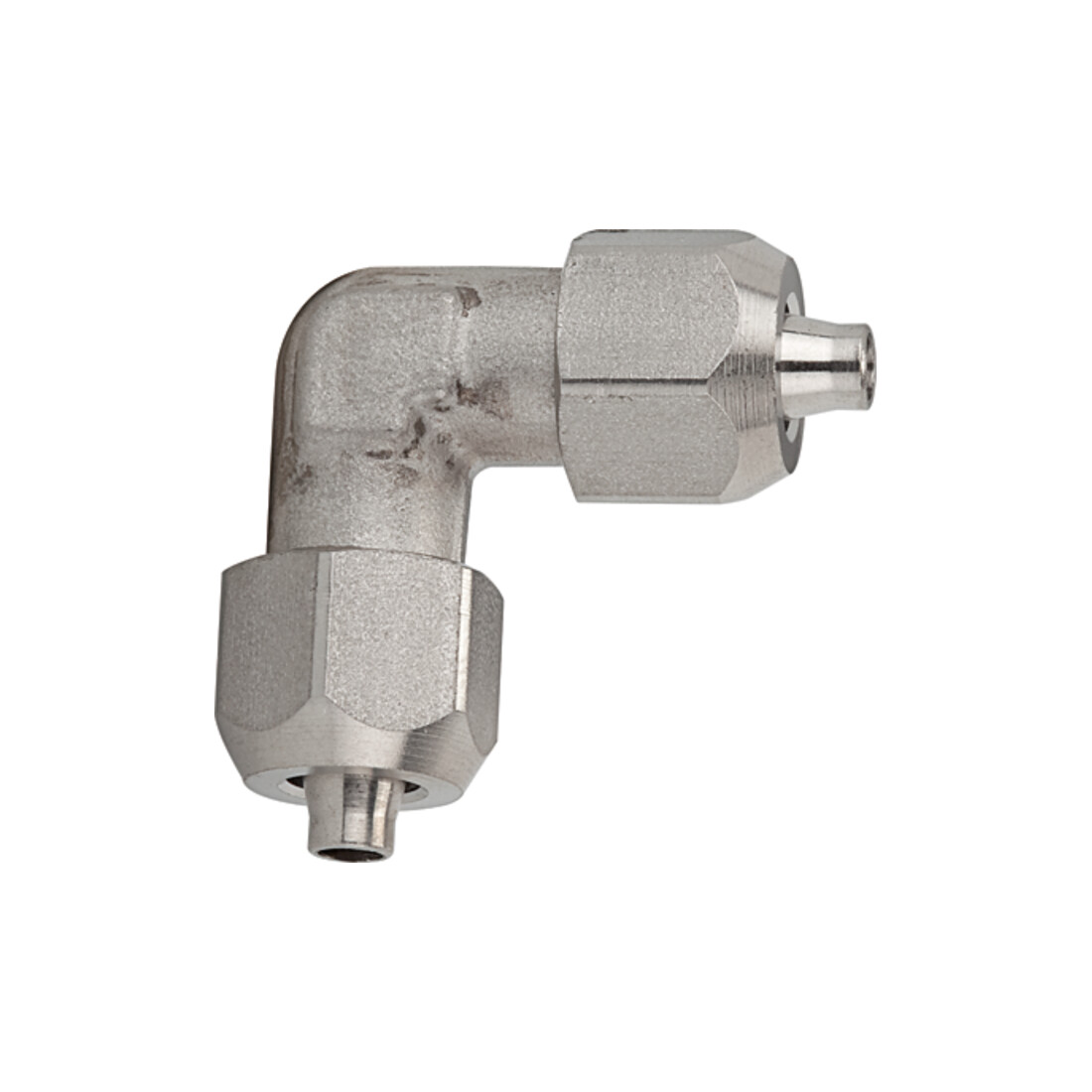 Riegler Winkelverbinder, für Schlauch 8/6 mm, Edelstahl 1.4404