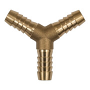 Riegler Y-Schlauchverbindungsstutzen, für Schlauch LW 5 mm, Messing-1