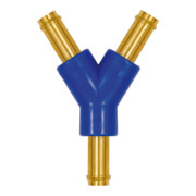 Riegler Y-Schlauchverbindungsstutzen, für Schlauch LW 6, Messing und POM