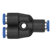 RIEGLER Y-Steckverbindung Blaue Serie mini 10 bar