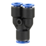 Riegler Y-Steckverbindung »Blaue Serie«, reduzierend, Schlauch-Ã˜ 1x12/2x8-1