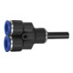 Riegler Y-Steckverbindung, Stecknippel 8 mm »Blaue Serie«, Schlauch-Ã˜ 8