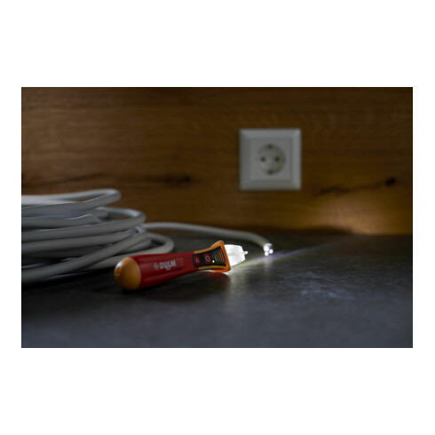 Wiha Rilevatore di tensione Volt Detector con protezione Ex, senza contatto, unipolare 12 - 1000 V AC incluse 2x batterie AAA (44309)